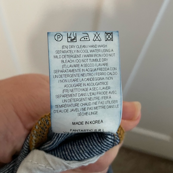 NEUL Wide leg Split Hem Jeans‎ Size Small - Picture 8 of 10